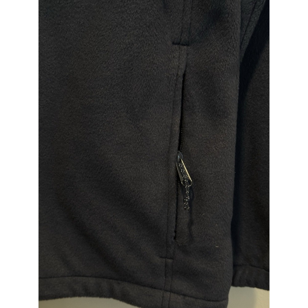 Columbia Steens Mountain‎ 2.0 Full Zip Navy Blue Fleece Jacket Zip Mens Lg Tall - Picture 6 of 9